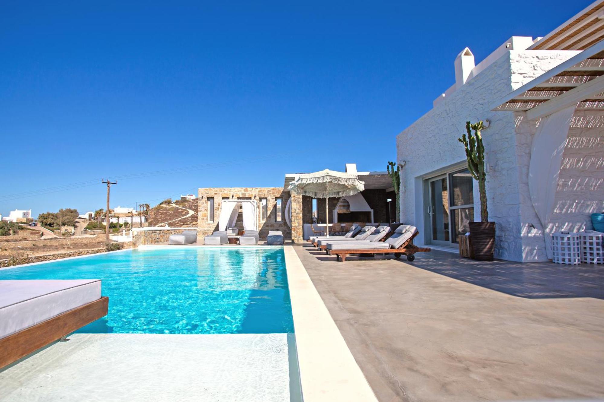 Villa Panamera Mykonos, Private Heaven, Supreme View! Fanari  Exterior photo
