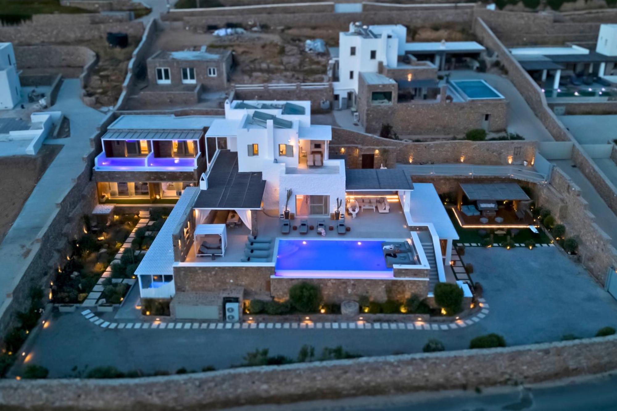 Villa Panamera Mykonos, Private Heaven, Supreme View! Fanari  Exterior photo