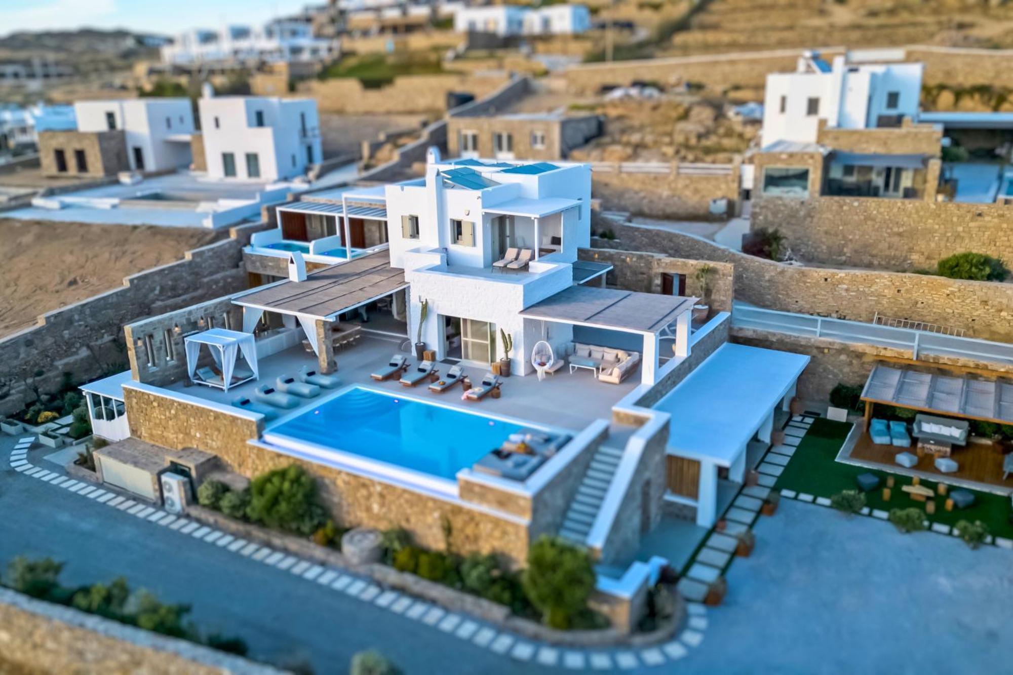 Villa Panamera Mykonos, Private Heaven, Supreme View! Fanari  Exterior photo